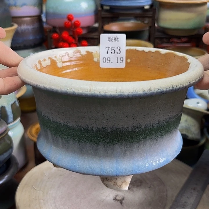 半***夏瓷片景德镇陶瓷手工制作