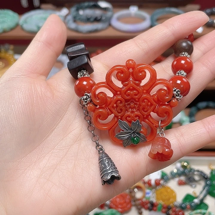 翡翠未镶嵌手链饰品