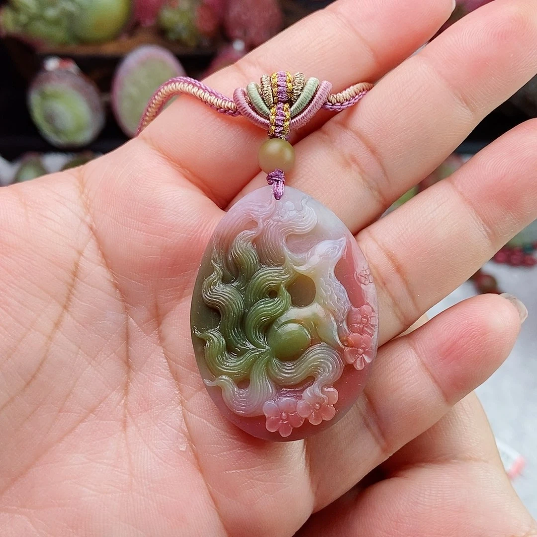 未镶嵌石英质玉（盐源）珠宝半成品