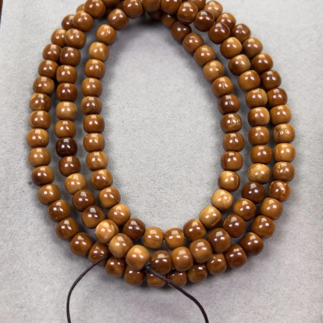 库克手串7mm老型脖挂108