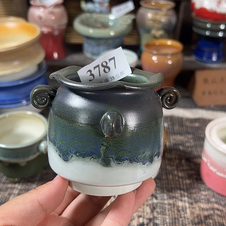 口5 手工花盆满30包邮