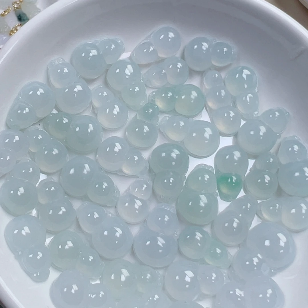 翡翠散珠翡翠葫芦一个可挑