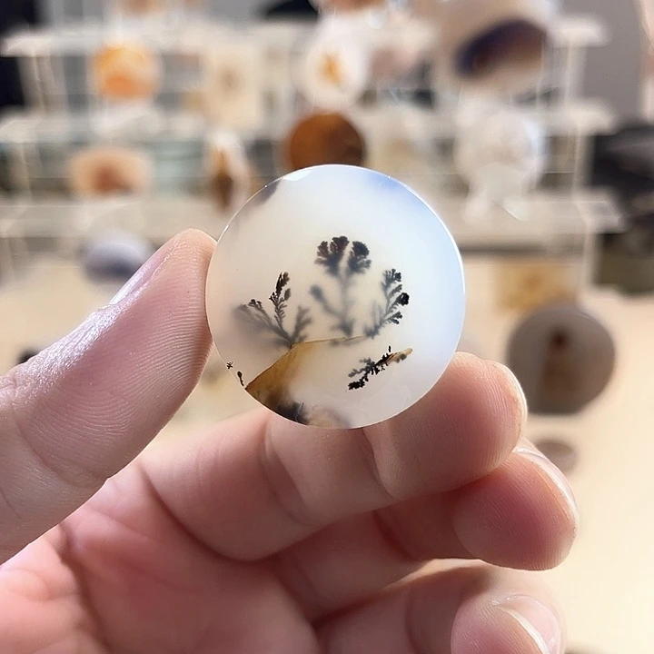 玛瑙/玉髓未镶嵌吊坠(不含链)