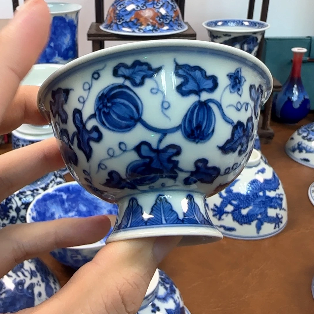 杯子景德镇纯手工陶瓷杯11111