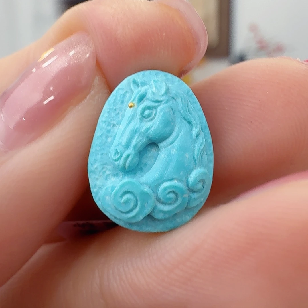 绿松石未镶嵌珠宝奇石