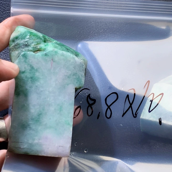 翡翠未镶嵌颈饰旺*缅甸天然翡翠牌子吊坠珠子平安扣
