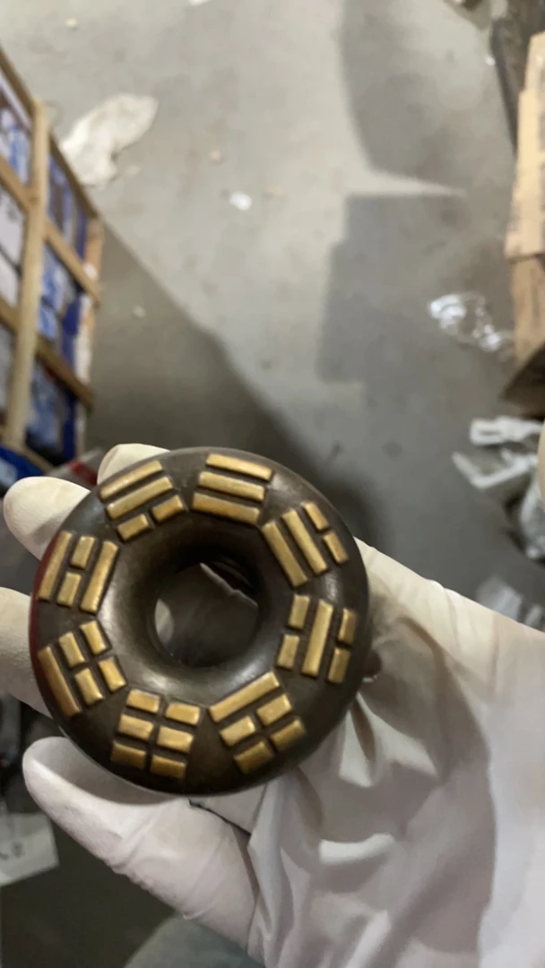 铜药师铃摆件图片仅供参考 实物为准