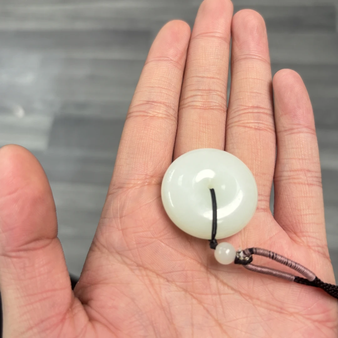 【宫姐甄选】天泰白玉挂件