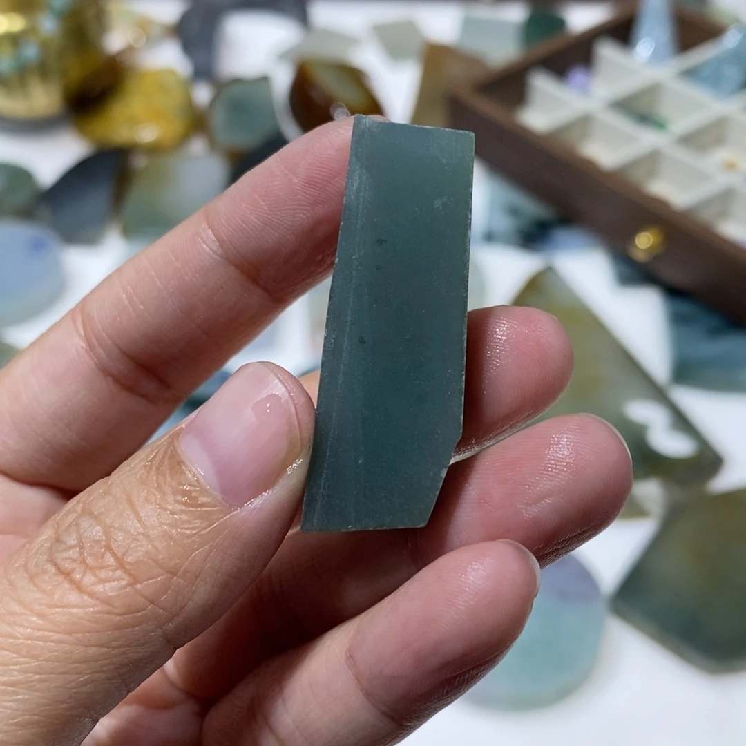 定制翡翠未镶嵌竹节