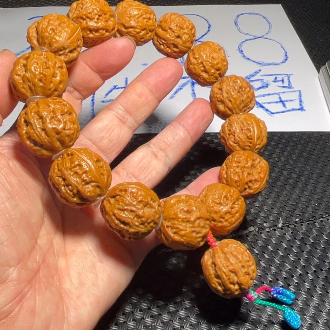 文玩核桃手串金蟾疙瘩包22