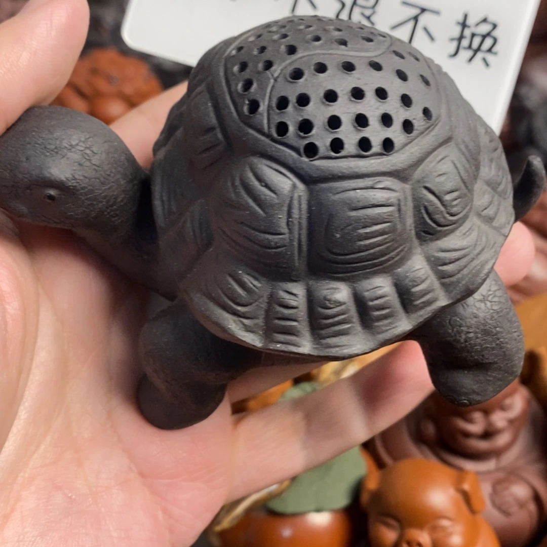【闪购商品】紫砂茶宠血*鹉紫砂瑕疵