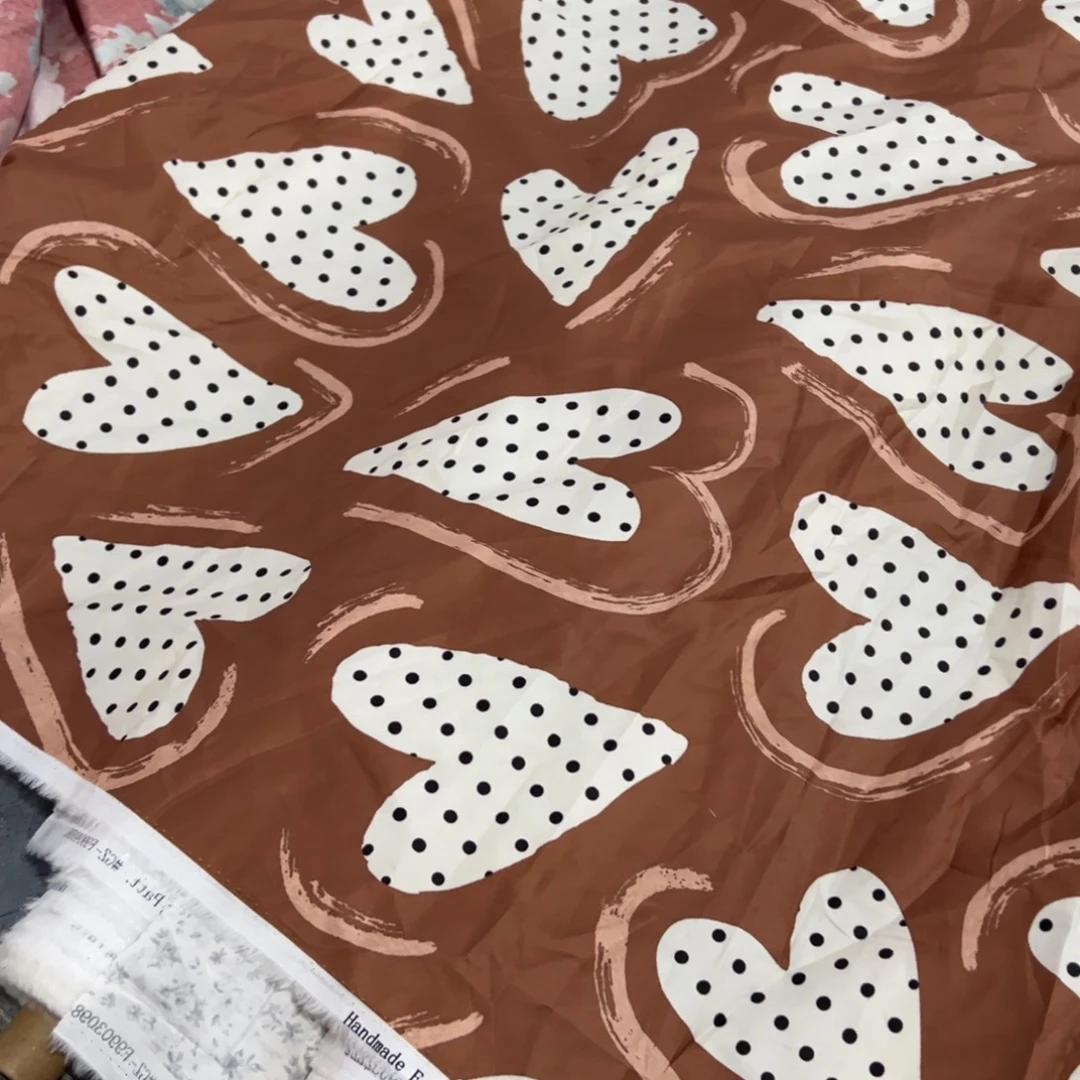 棉一米价纯棉60支加密贡缎1.5米宽D果子