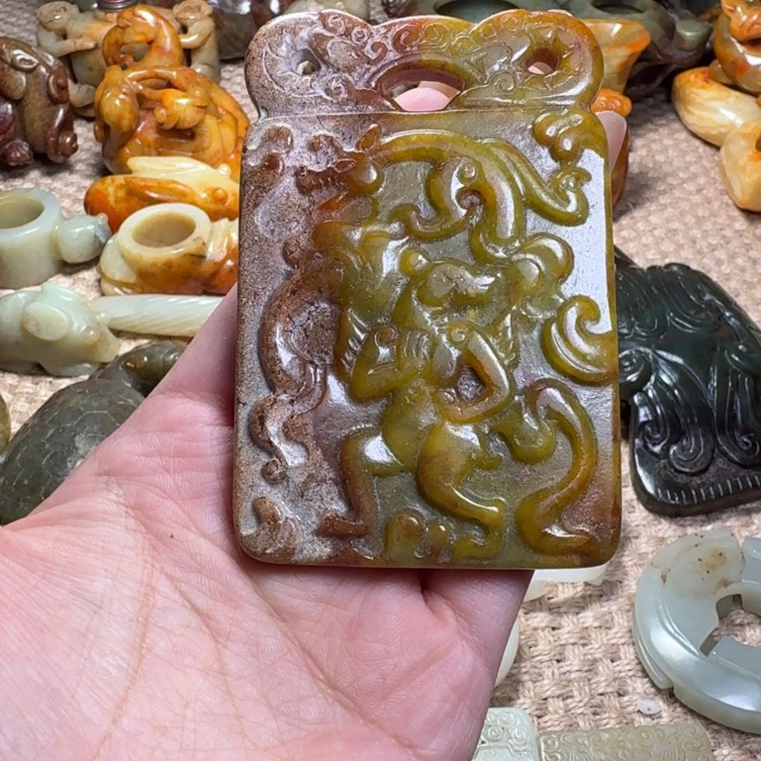 吊坠白玉菩提挂件