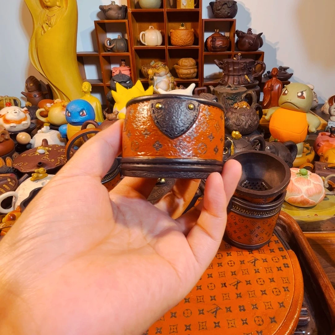 思***a紫砂茶叶盒纯手工制作过程非常