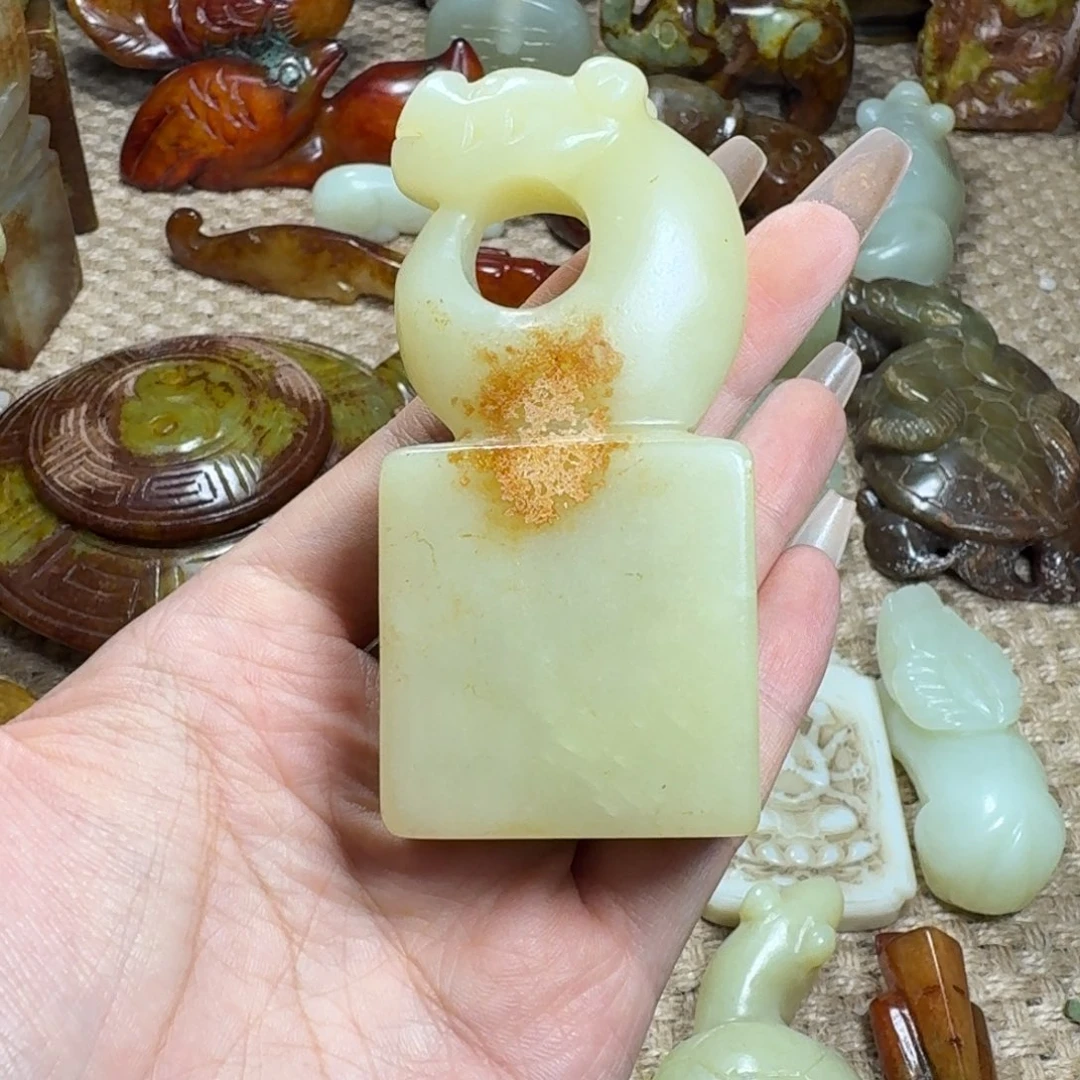 白玉菩提吊坠挂件