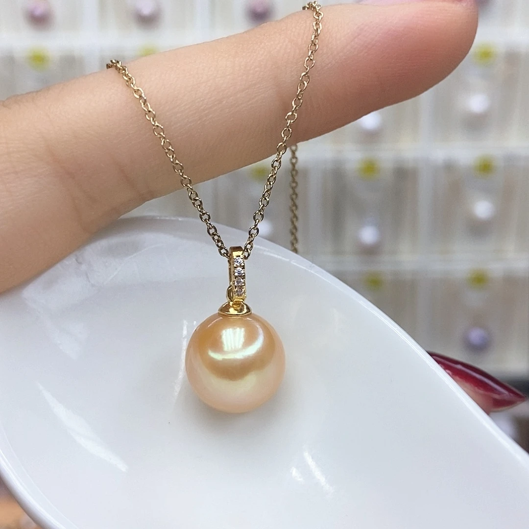淡水珍珠合金颈饰