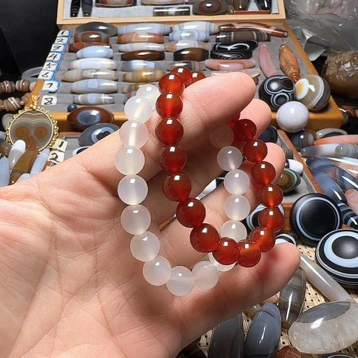 玛瑙/玉髓未镶嵌手串
