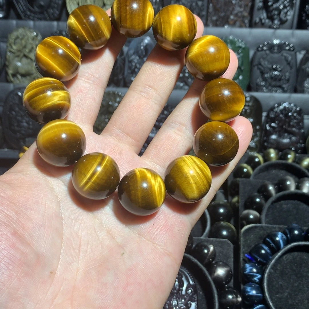 木变石（虎睛石）手链未镶嵌雾*人