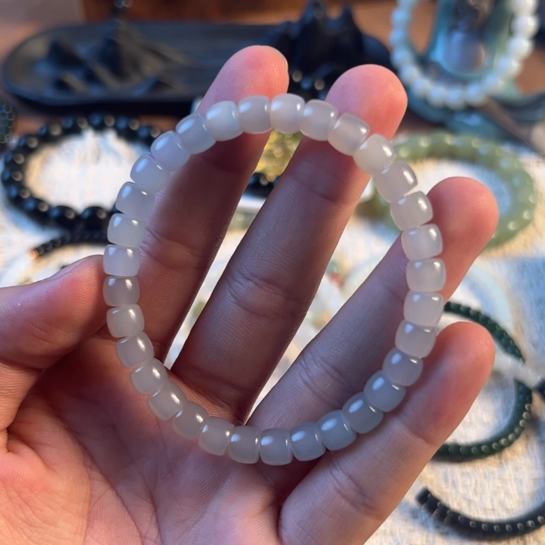 未镶嵌手链和田玉发****）