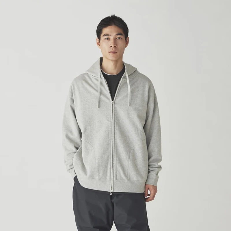 Snow Peak雪峰2024秋冬Recycled Cotton连帽卫衣棉外套男女上衣