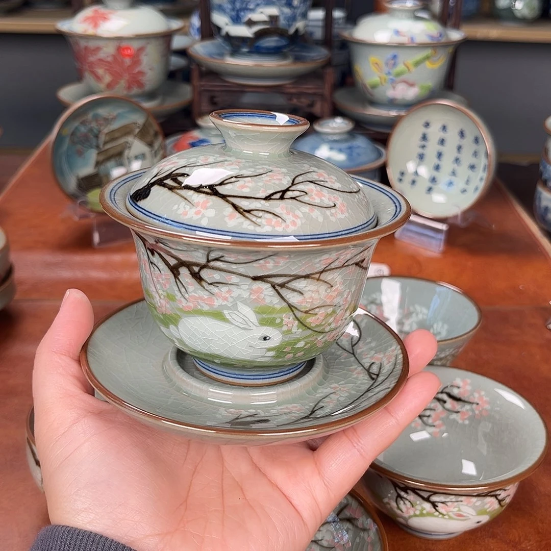 盖碗景德镇陶瓷窑