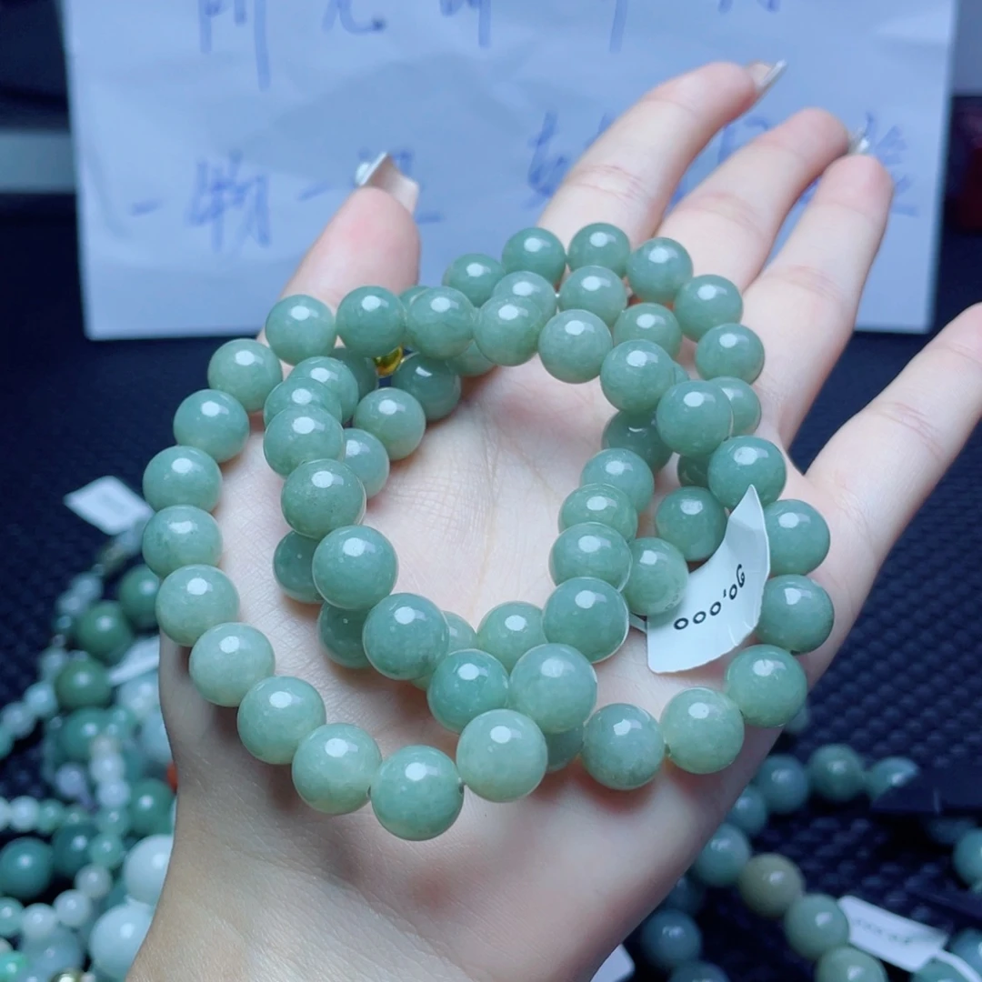 未镶嵌戒指翡翠珠串