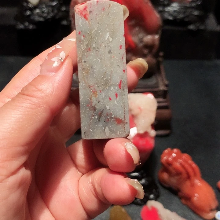 昌化石松**年大师作品漂亮的
