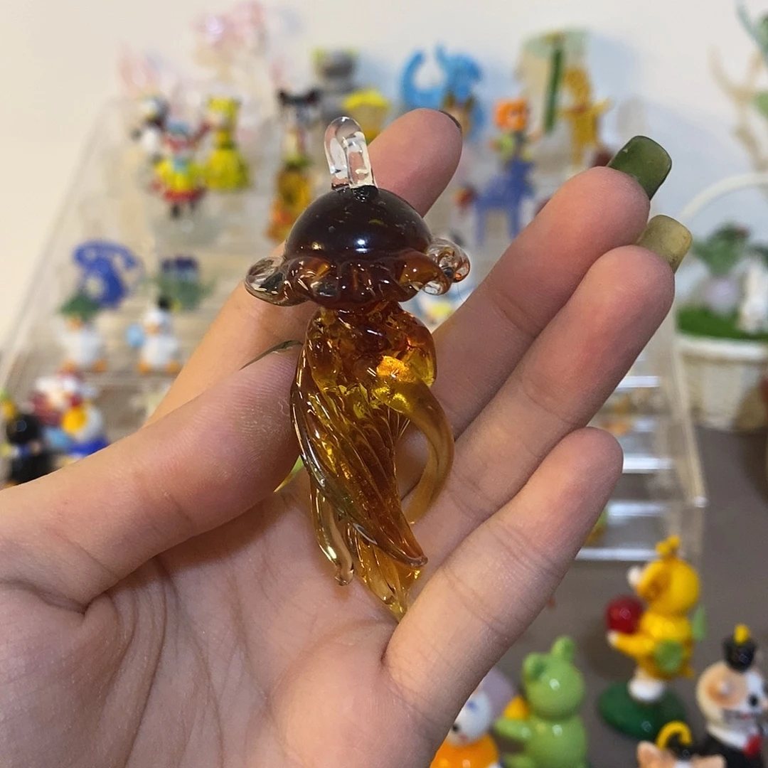 琉璃手工艺品水母