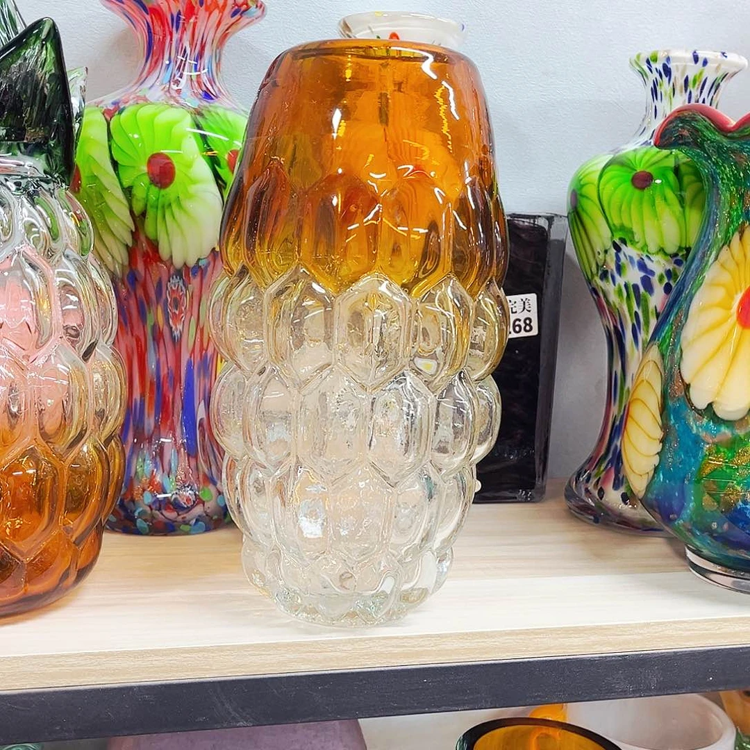 用***5琉璃花瓶家悦琉璃工艺品