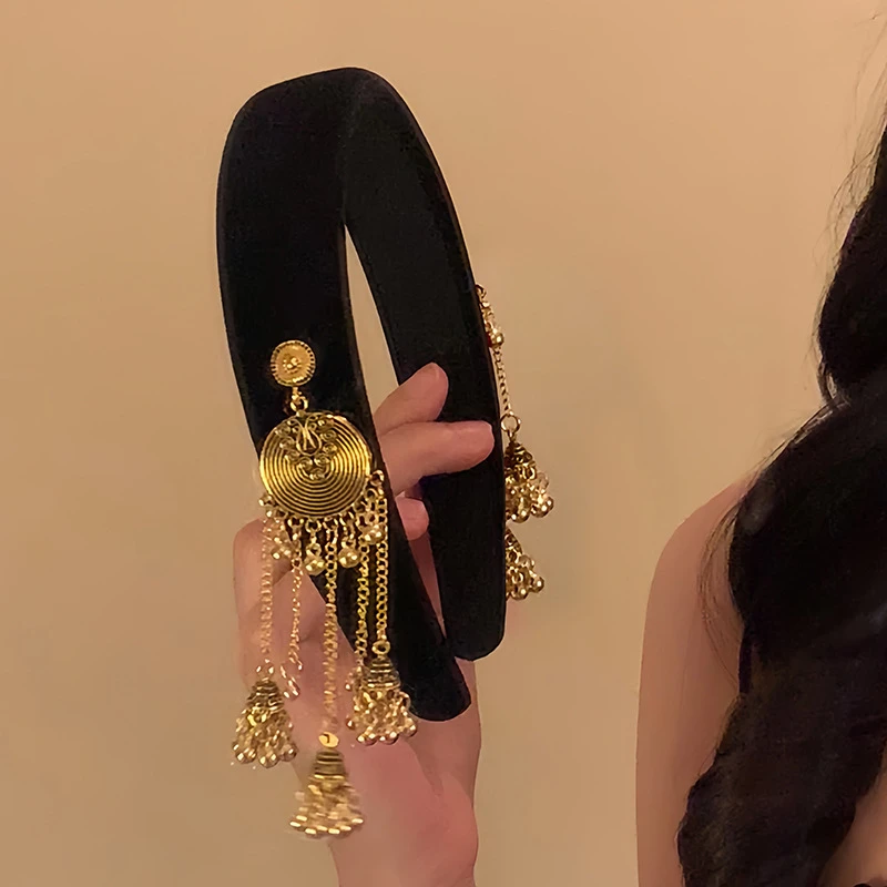 民族风重工刺绣发带7878气质