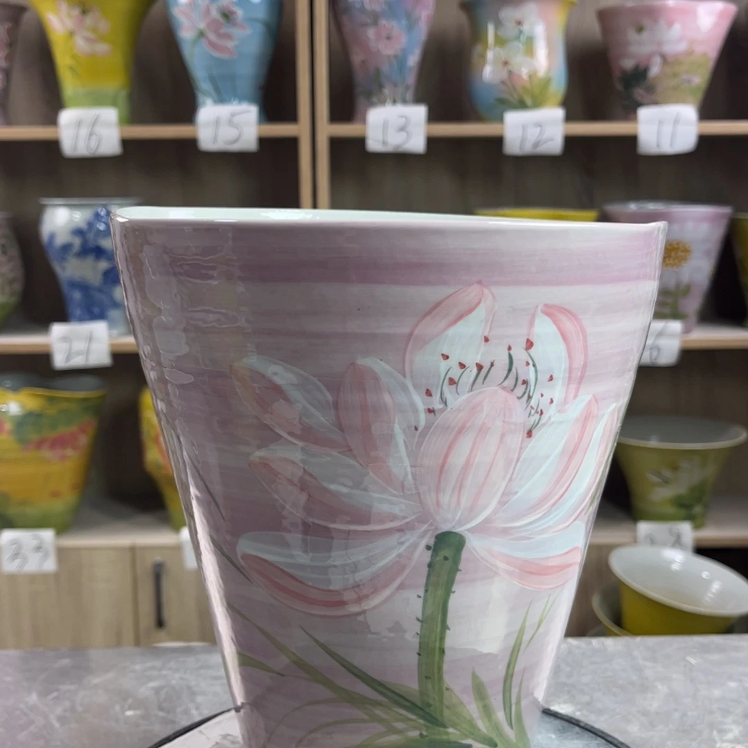 景德镇陶瓷花盆花盆