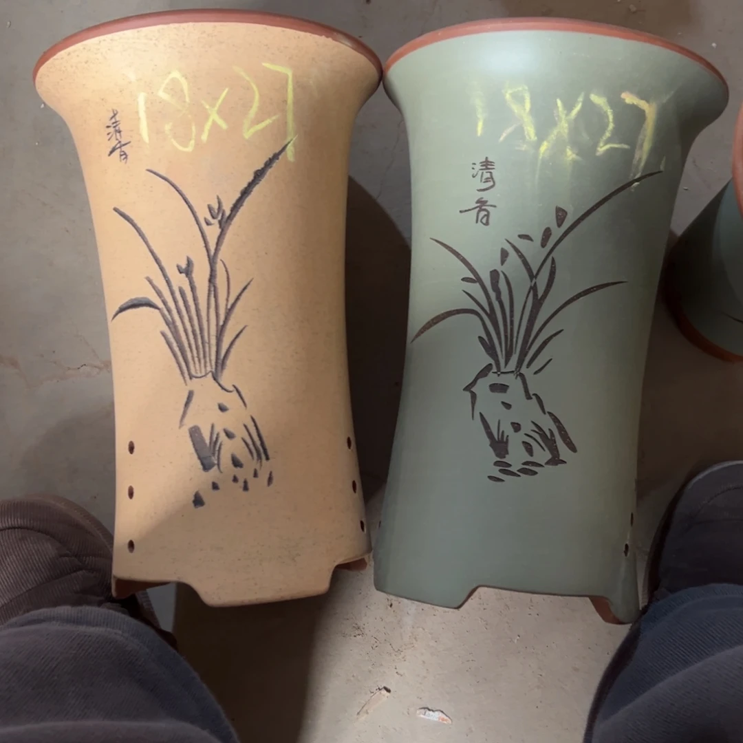 宜兴川阁紫砂花盆