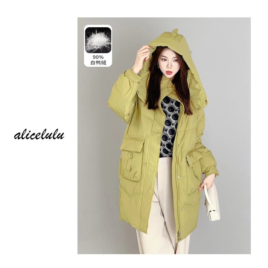 5 ALICE “裹住温暖”羽绒服 蓬松鸭绒 茧型藏肉 S1034421Tr
