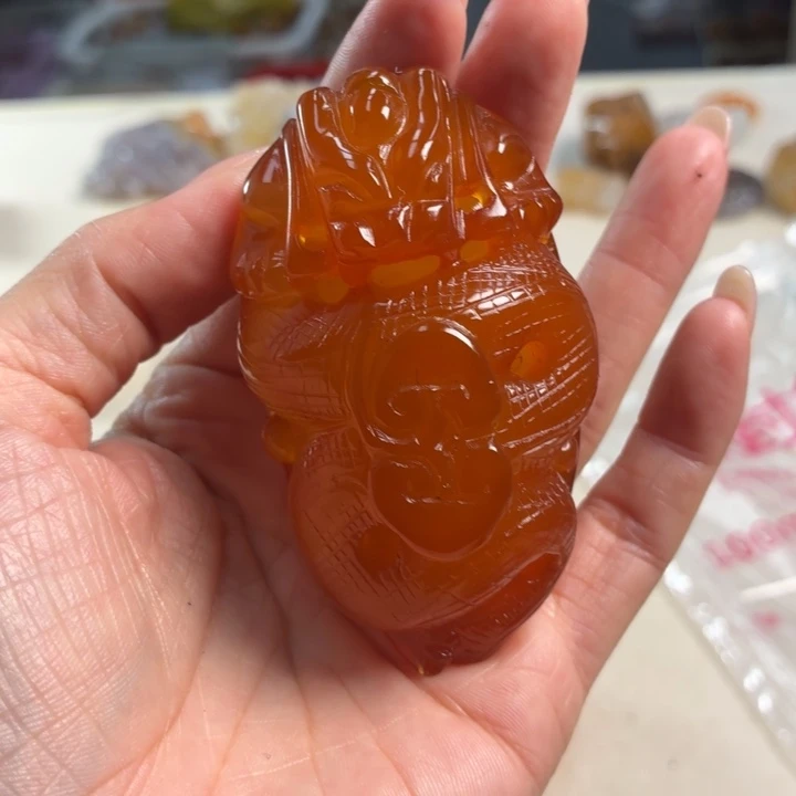 玛瑙/玉髓未镶嵌吊坠(不含链)