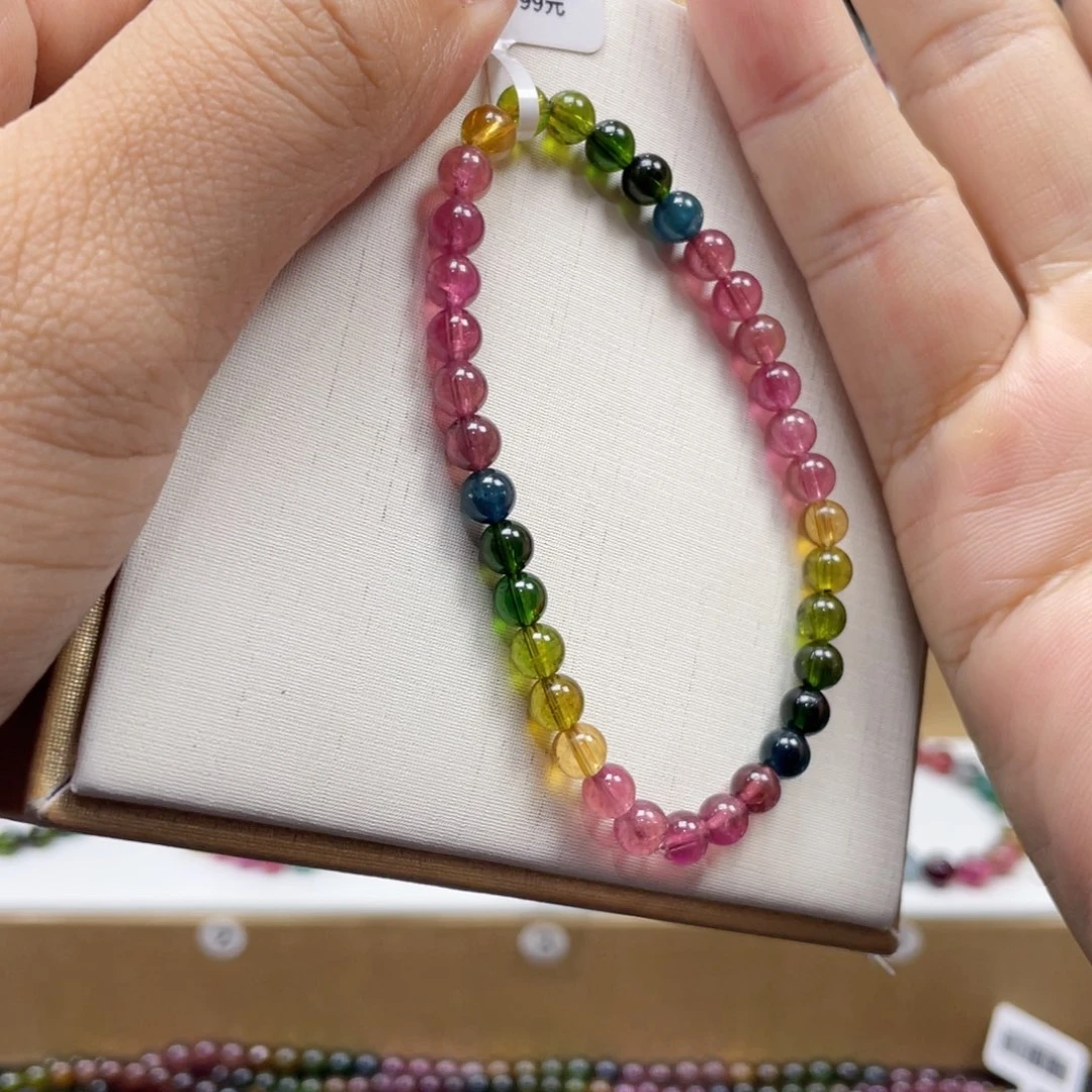 手串碧玺未镶嵌5.3mmmmmmmmm