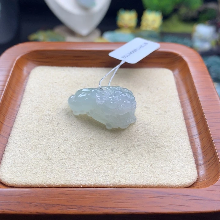 翡翠未镶嵌颈饰貔貅1