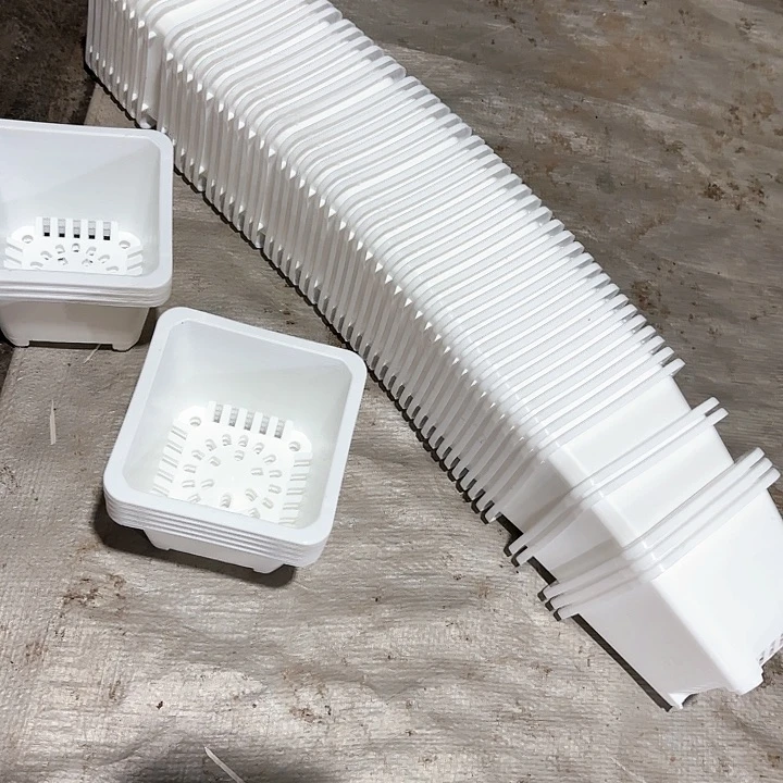 100白方盆9公分高7公分50个