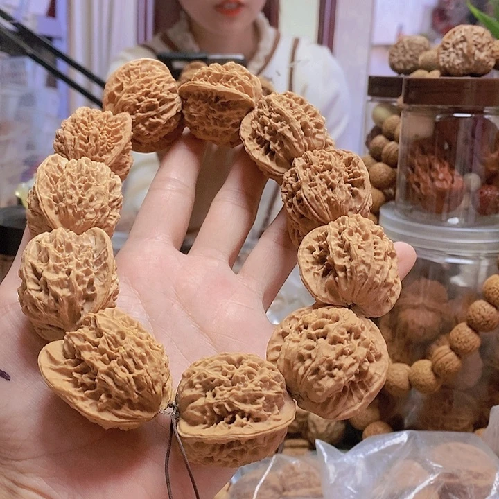 【闪购商品】文玩核桃把件37老款狮子头