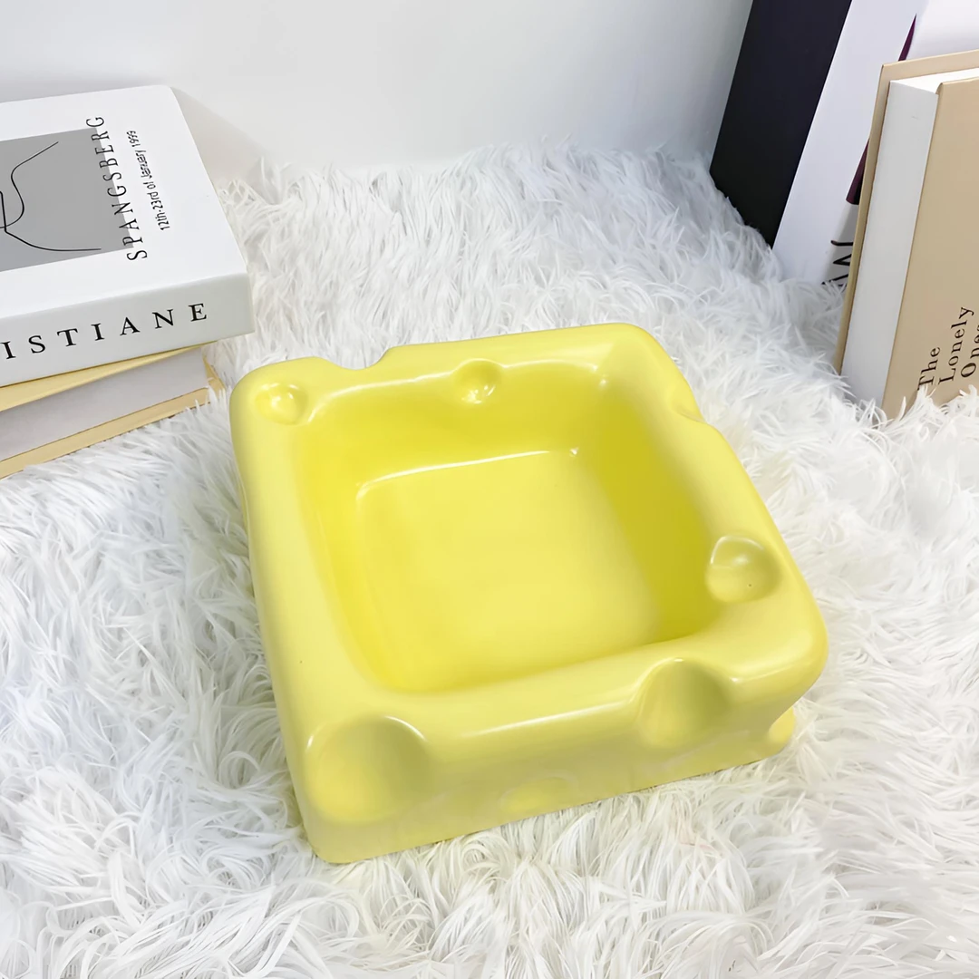 大奶酪陶瓷宠物饭碗猫猫碗狗狗碗猫粮碗猫咪碗猫粮盆猫水碗猫食碗