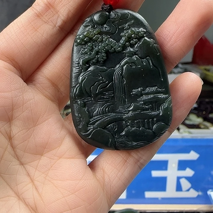 颈饰未镶嵌和田玉