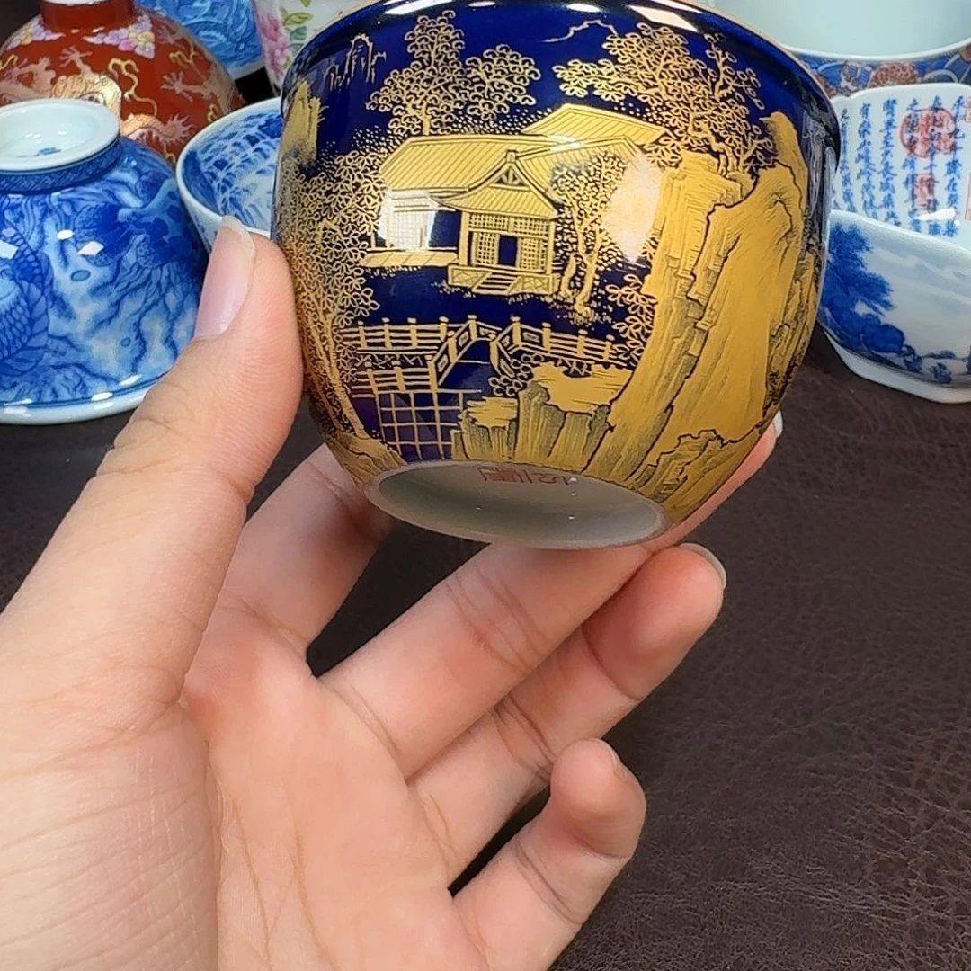 用***7现代景德镇陶瓷杯