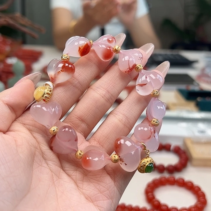 小***娘手链未镶嵌南红玛瑙