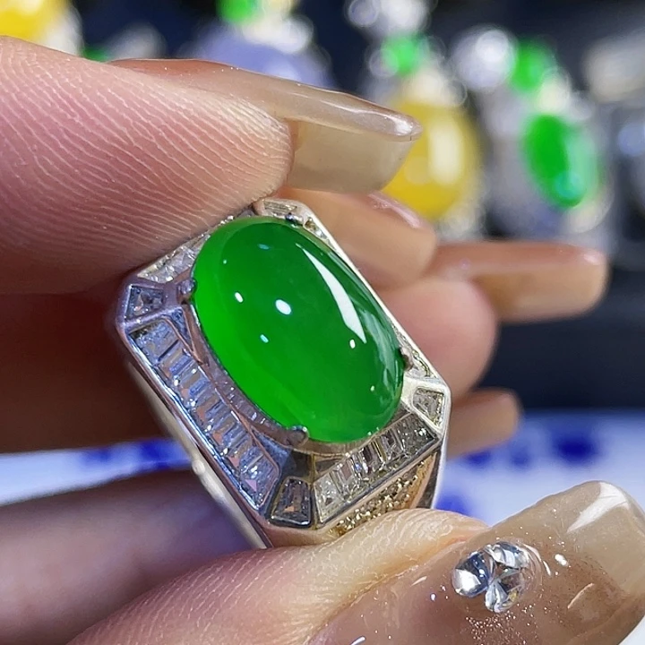 甜***8定制翡翠未镶嵌86545525987886