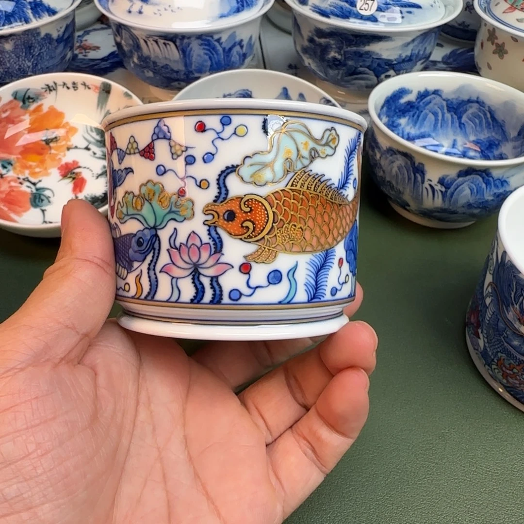 纯手工纯手绘茶具278