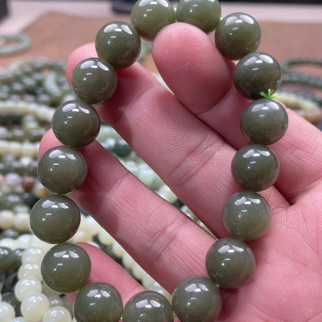 和田玉手链未镶嵌