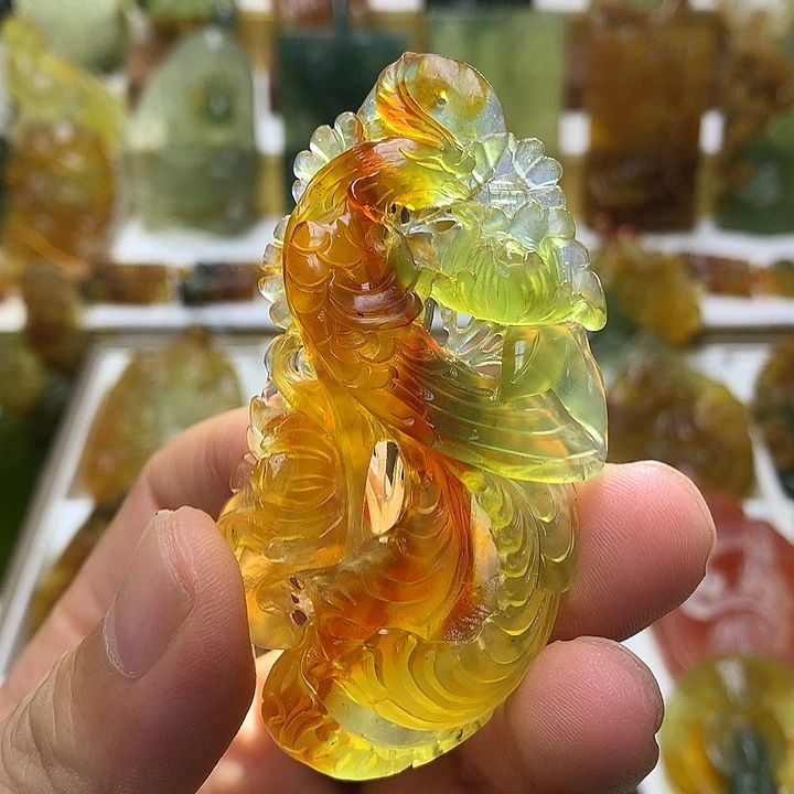 蛇纹石玉未镶嵌珠宝半成品