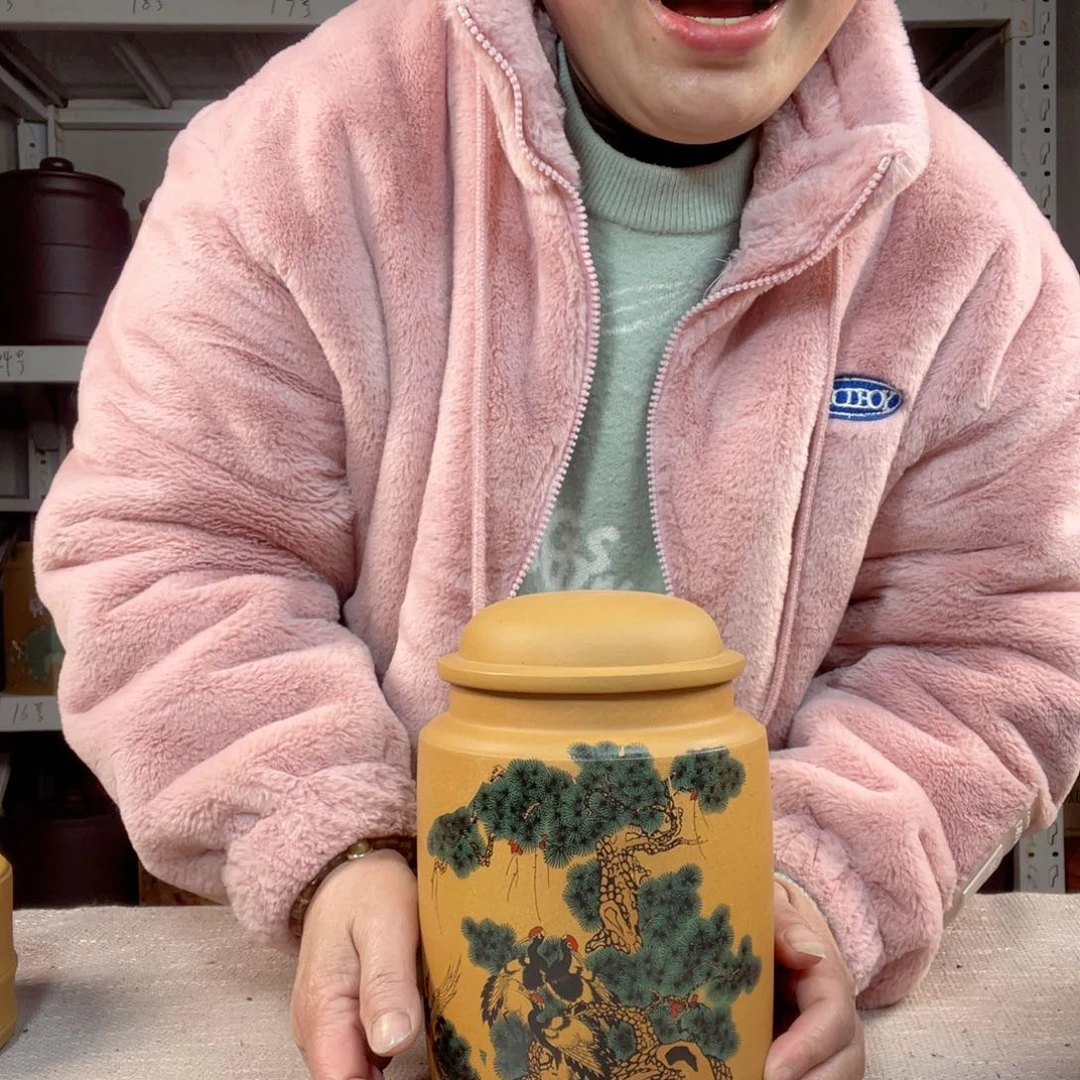 紫砂茶叶罐车*今天晚上