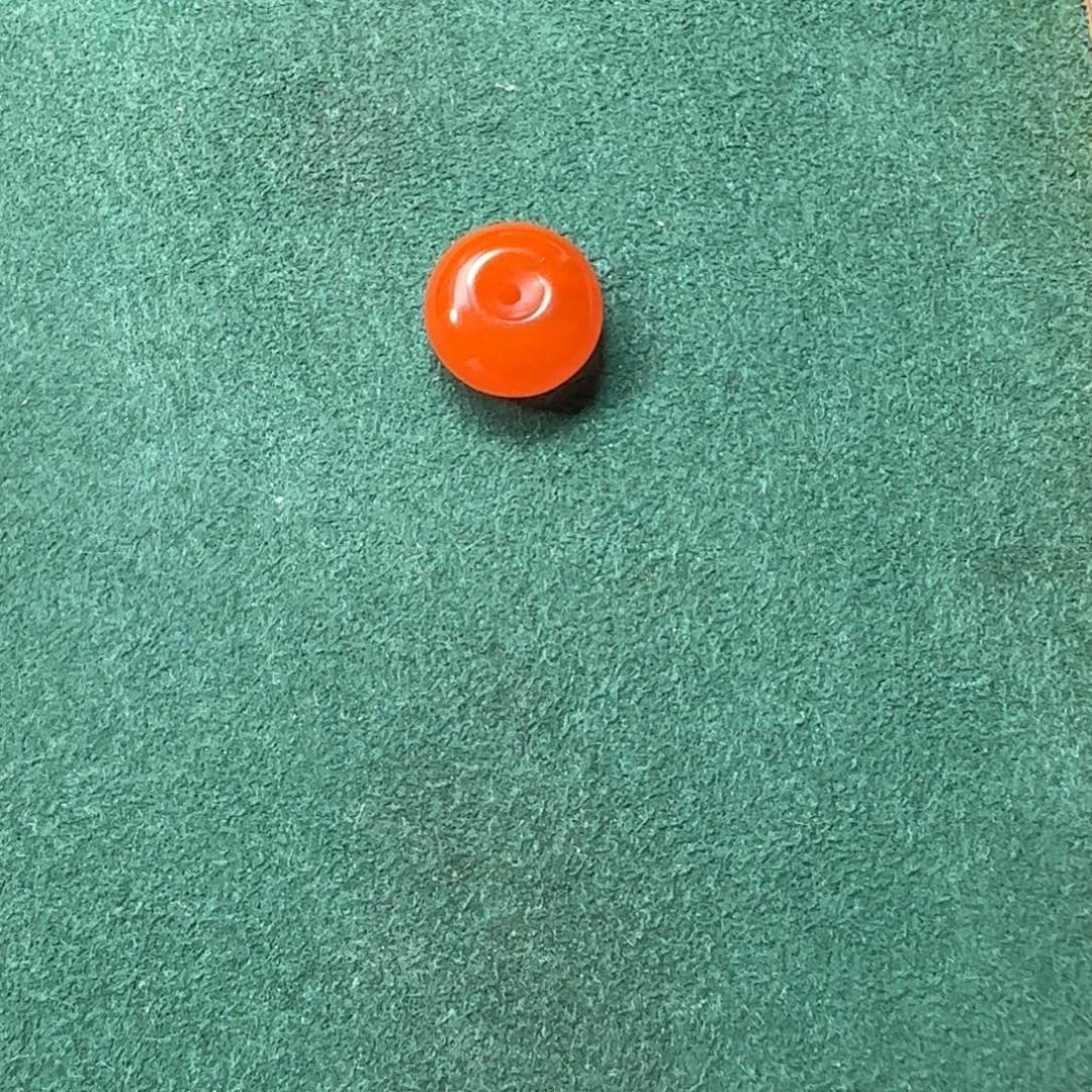 南红玛瑙未镶嵌平安扣