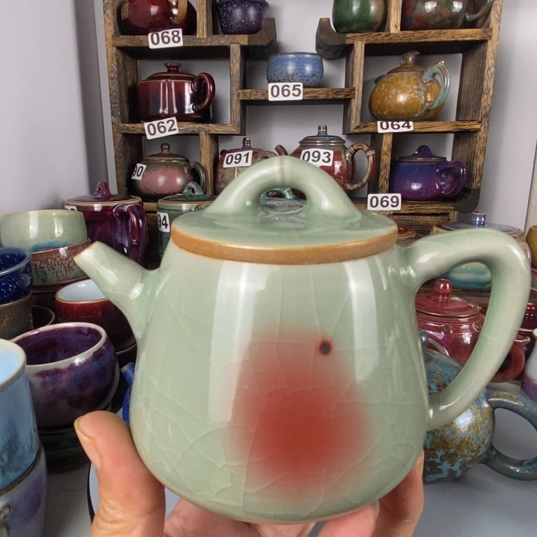 水***秀中国神后钧瓷茶具瑕疵处理