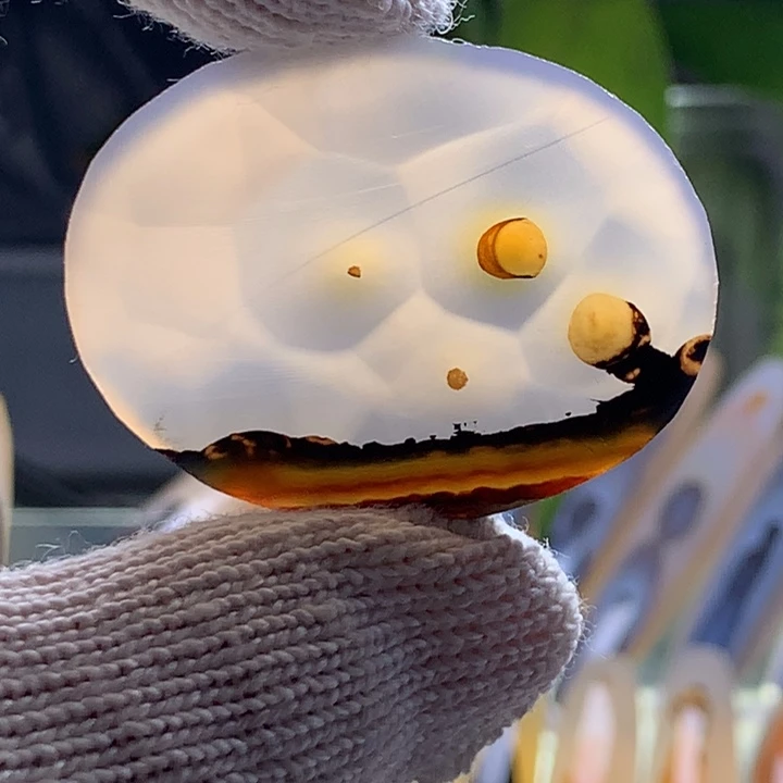 未镶嵌玛瑙/玉髓珠宝半成品106